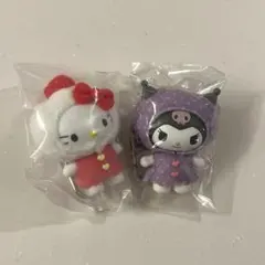 サンリオ　ちびっとも　スイーツ　和菓子　キティ　クロミ