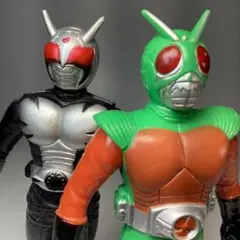 仮面ライダー ソフビ フィギュア 2体セットのサムネイル