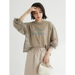 ELENCARE DUE 2wayメッシュカーディガン、カットソーのサムネイル