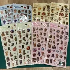 イタリアンブレインロット ぷっくりシール 立体 4種 x 2セット