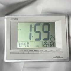 CITIZEN デジタル　電波時計 デジタル目覚まし時計　型番：8RZ127