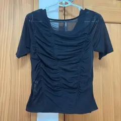 AMERICAN HOLIC 半袖 シャーリング トップス