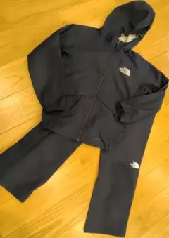 ノースフェイス レインスーツ カッパ ネイビー　子供用 キッズ　130