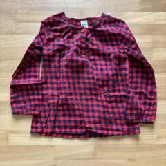 【試着のみ】OSHKOSH 4T 長袖シャツ