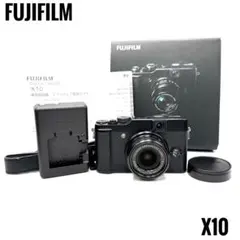 美品 FUJIFILM フジフィルム X10 フジフィルム コンデジ ブラック