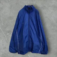【k6237】USA古着ナイキ90s00s旧タグ当時物刺繍ロゴトラックジャケット
