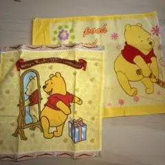 くまのプーさん ハンドタオル 2枚セット