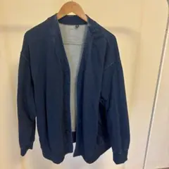 UNIQLO インディゴスウェットカーディガン 4XL