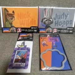 happyくじ　ズートピア　4点セット