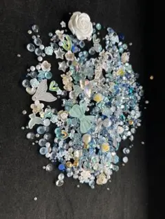 「1」まとめ売り　ネイルパーツ　ビーズ　DIY ハンドメイド