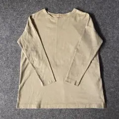 vintage 七部袖シャツ　cityboy カジュアル　カーキ　オーバーサイズのサムネイル
