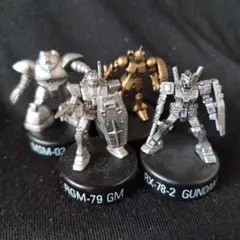 ガンダム　ミニフィギュアセレクション　ゴッグ　ギャン　ジム　ガンダム　セット