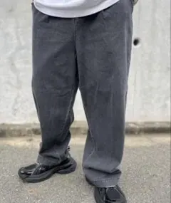 zozo y2k ユニセックス バキーパンツ デニムパンツ ワイドバルーンパンツ