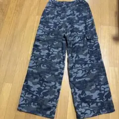 迷彩柄 ワイドカーゴパンツのサムネイル