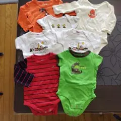 ベビー服ロンパース7枚セット（0歳〜サイズ色々）