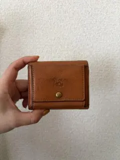 IL BISONTE レザー 三つ折り財布 ブラウンのサムネイル