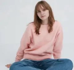 UNIQLO プレミアムラムクルーネックセーター　XL