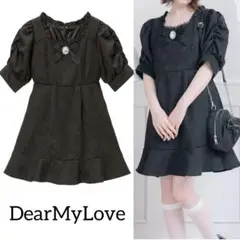 美品　dearmylove ディアマイラブ　ワンピース　地雷系　夢展望　リボン