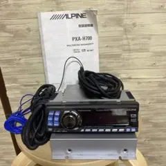 弥*丸様 動作確認済　アルパインマルチメディアマネージャー　PXA-H700 ☆ALPINE PXA-H700 マルチメディアマネージャー☆プロセッサー