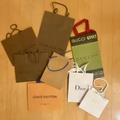 ブランドショップ袋　8点セット