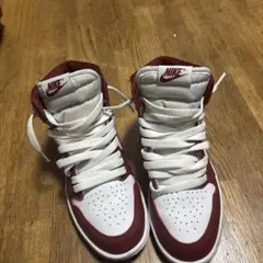 Nike ハイカット スニーカー ホワイト/レッド