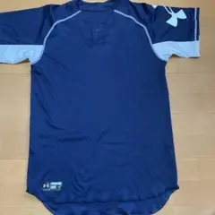 UNDER ARMOUR アンダーシャツ MD ネイビー/ホワイト