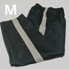 【新品未着用タグ無し】clap culture メンズ長ズボンジャージ 黒 M