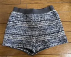 ZARA girls ツィード ショートパンツ　ブルー系　　128size