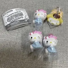 サンリオキャラクターズ　GRWM マスコットチャーム　キティ　ポムポムプリン