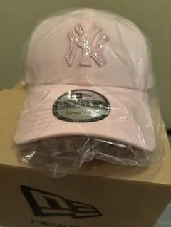 ニューエラ　9FORTY Rhinestone ラインストーン ピンク