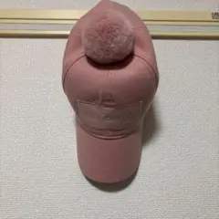 TAYLORMADE ポンポン付きキャップ ピンク