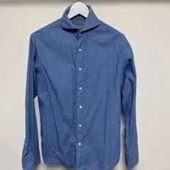 ユナイテッドアローズ　A day in the life 長袖シャツ S 青