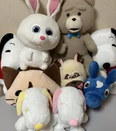 ぬいぐるみセット（犬型＆ピカチュウ） まとめ10 ぬいぐるみセット（犬型＆ピカチュウ） まとめ10 - メルカリ