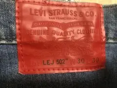 LEVI’S LEJ 502 w30