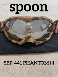 【美品】spoon スノボ スキー ゴーグル