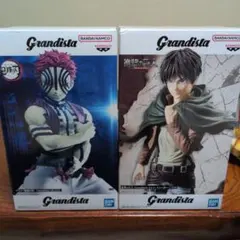 進撃の巨人 エレン イェーガー　 鬼滅の刃　AKAZA フィギュアセット