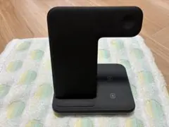 ワイヤレス充電器 3in1 15W 充電スタンド Qi急速充電器
