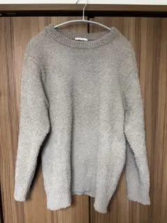 BAYFLOW ベージュ クルーネックセーター 早い者勝ち‼️