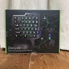 未使用　Deluxe ゲーミングキーボード マウス セット