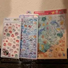 海のいきものシールセット