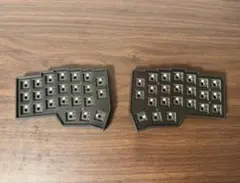 Corne V4 Chocolate（組み立て済み分離型キーボード・ロープロ）