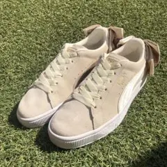 美品23 PUMA SUEDE BOW スエード ボウ C341