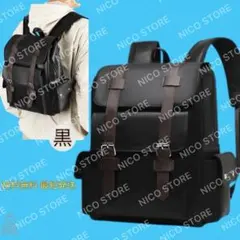 ビジネスリュック 高級 リュック 高品質 通勤通学 PC リュックサック 黒色