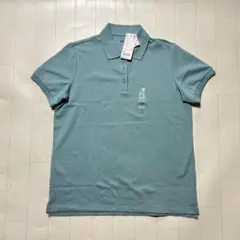 新品 レディース ストレッチ カノコポロシャツ ドライ スーピマコットン 鹿子