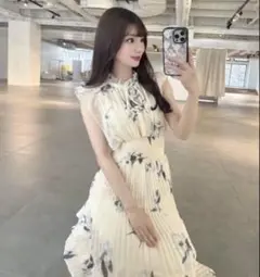 【新品・未使用】SNIDEL Sustainable20周年プリントワンピース