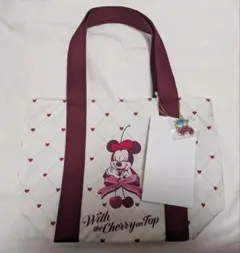 東京ディズニーランド ミニーチェリー 保冷ランチバッグ