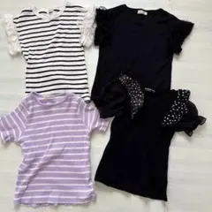 子供Tシャツ　120 美品　セット　女の子　女の子服　夏服