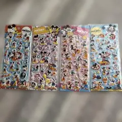 ミッキー＆フレンズ ふっくらシールセット 4枚