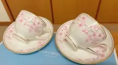 【新品未使用】ウェッジウッド スプリングブロッサム　プレート 2枚組 na様専用】ウェッジウッド スプリングブロッサム プレート 2枚組