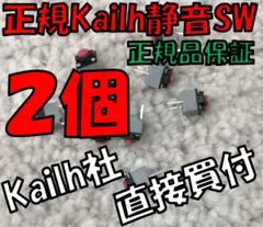 【正規】静音マウス用 Kailh製クリックスイッチ２ケ KAILH MUTE ③
